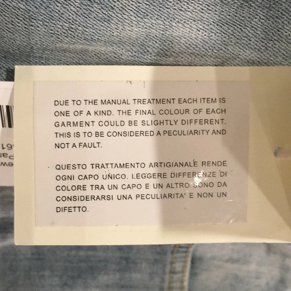 NEW It's In My Jeans London Girls Sz 8‎ Jean Capri The Next Bog Thing Adjustable - Picture 6 of 11